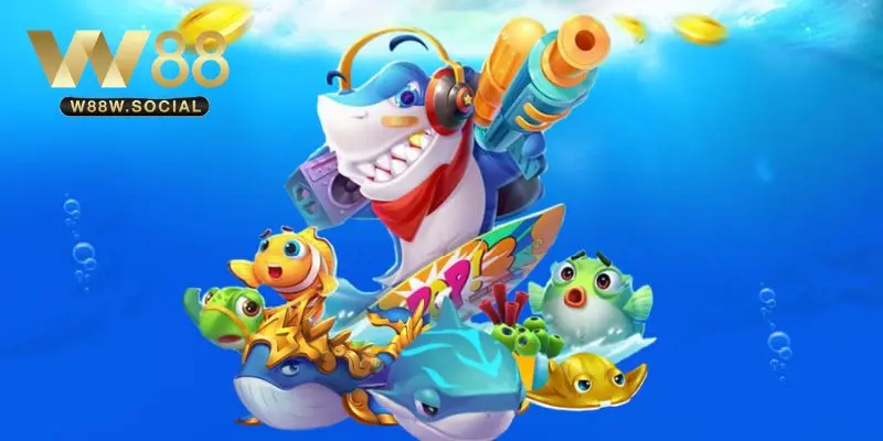 Bắn Cá W88 - Thỏa Thích Giải Trí Săn Ngay Tiền Thưởng Khủng 2 Điểm qua các siêu phẩm đánh bắt cá đình đám tại hệ thống